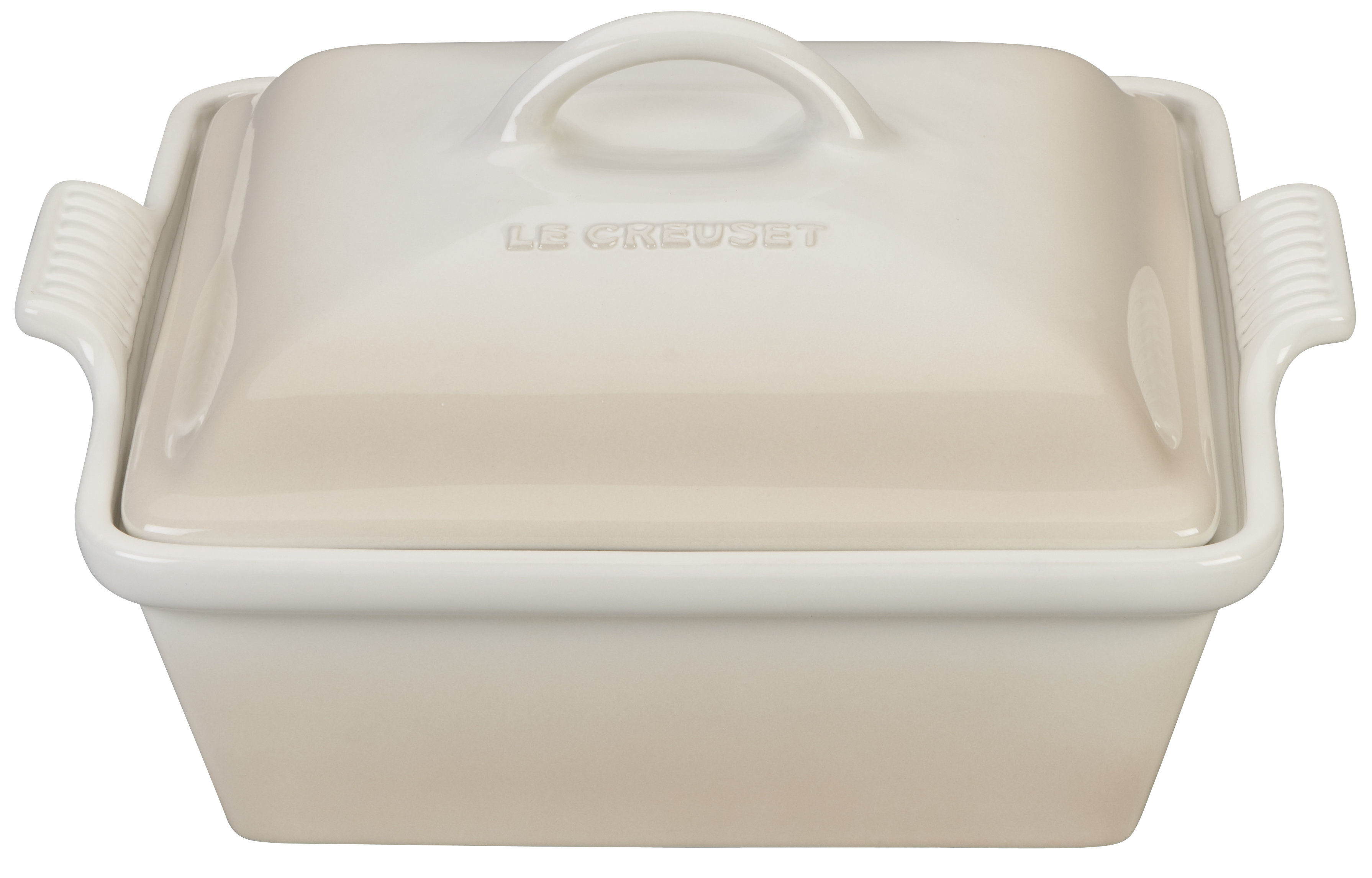 Le creuset square casserole with lid best sale